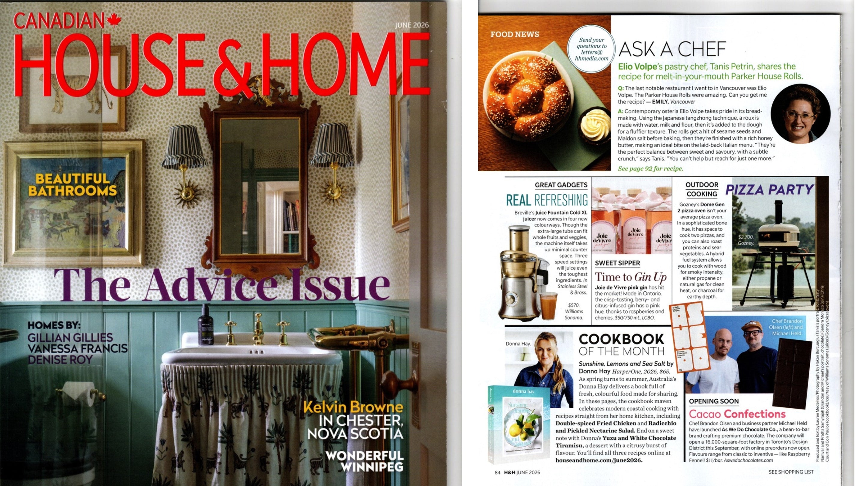 As We Do Chocolates Featured In House & Home Magazine