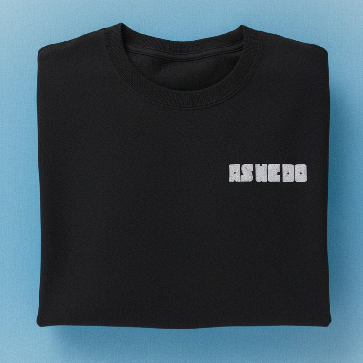 As We Do Unisex Branded Black T-Shirt w/ As We Do Chocolate Bar of Choice