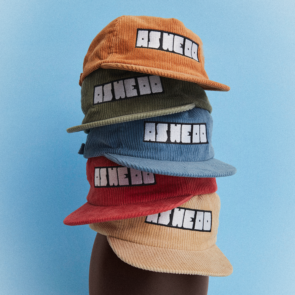 As We Do Branded Corduroy Hat w/ As We Do Chocolate Bar of Choice